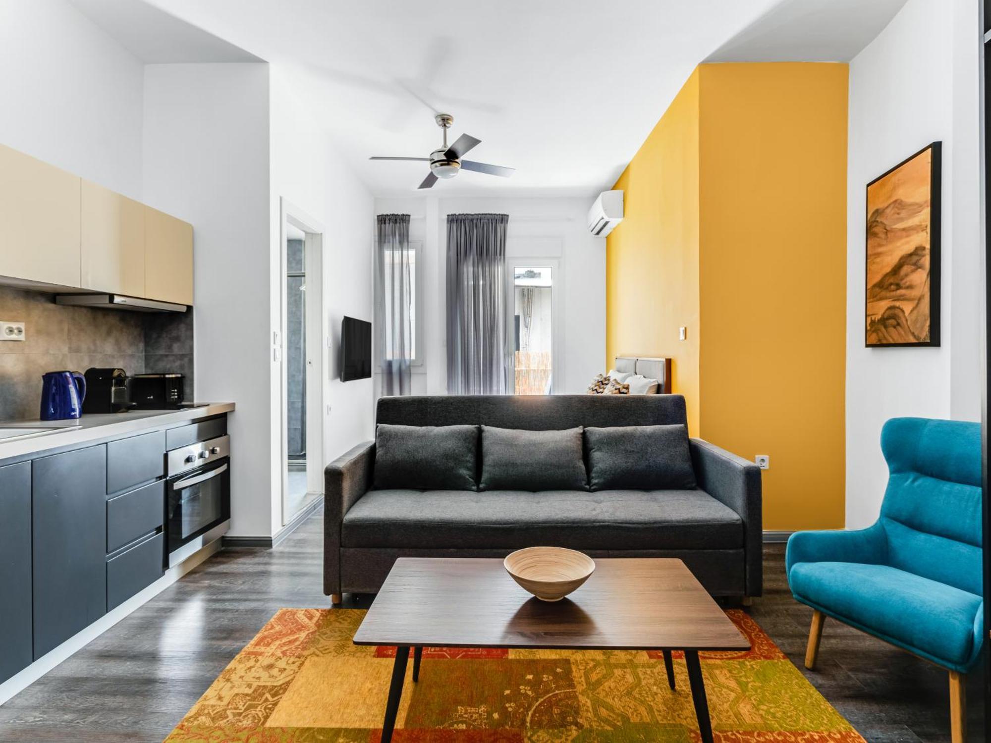 Apartamento Sanders Center Atenas Habitación foto
